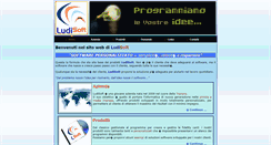 Desktop Screenshot of ludisoft.it